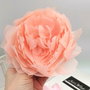 Rezervat Broșă Bujor 3D - Peach Light L