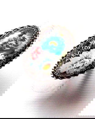 inel sticla cu flori 45672