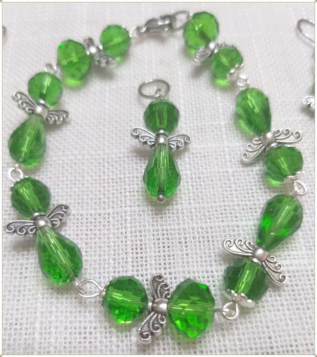 SET VERDE- INGERASI DE CRISTAL-1