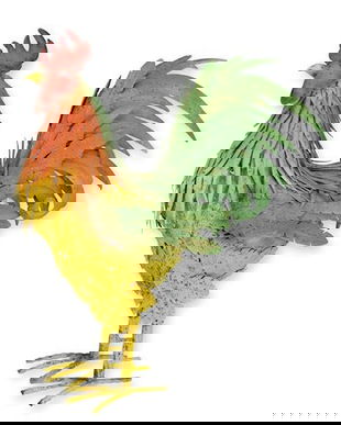 Cocos-decoratiune metalica