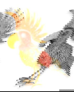 Cacadu-decoratiune metalica