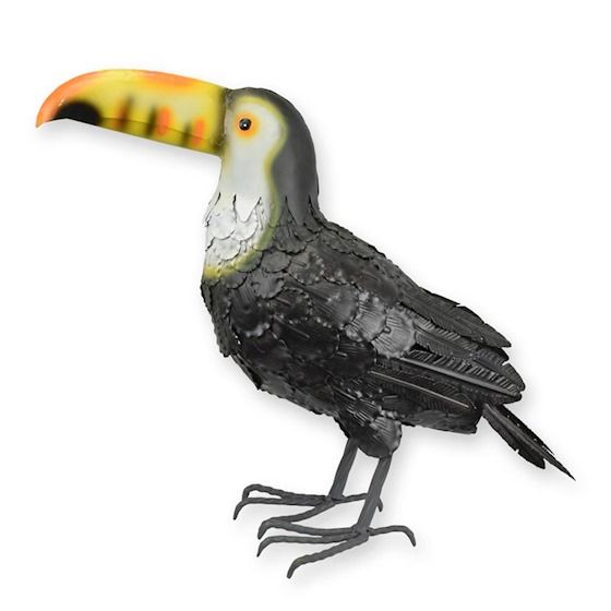 Tucan-decoratiune metalica