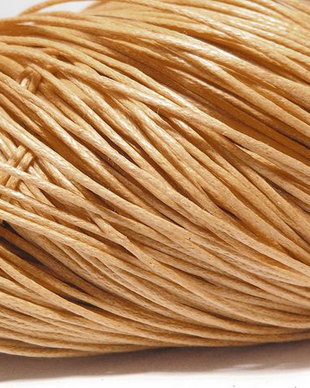 Ata din bumbac cerata, 1 mm, cafea cu lapte-116