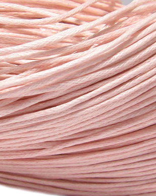 Ata din bumbac cerata, 1 mm, somon-155