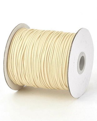 Ata din poliester cerata, 0.8 mm, crem-112
