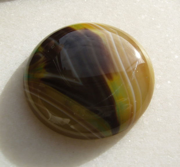 Cabochon agata dungata aprox 8.5x37 mm