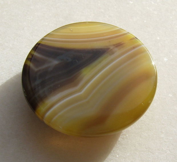 Cabochon agata dungata aprox 8.5x37 mm