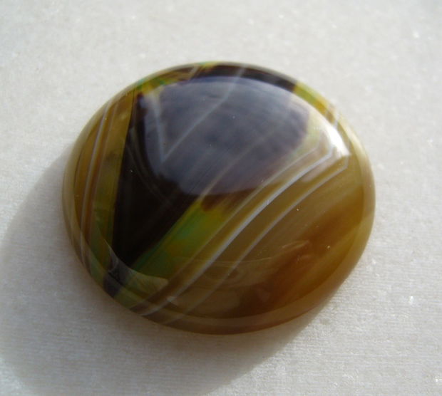 Cabochon agata dungata aprox 8.5x37 mm