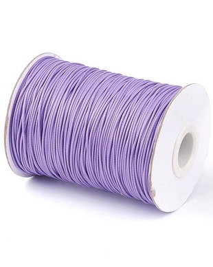 Ata din poliester cerata, 1 mm, lila-162