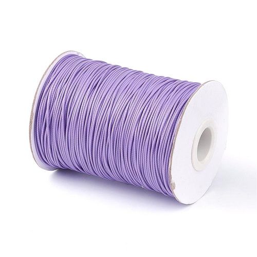 Ata din poliester cerata, 1 mm, lila-162