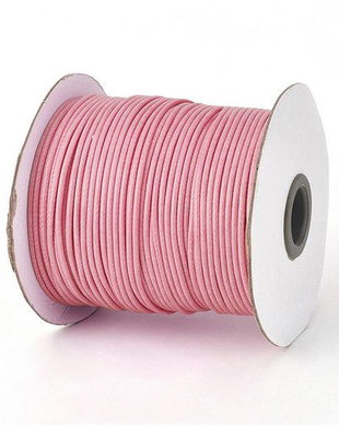 Ata din poliester cerata, 1 mm, somon-131
