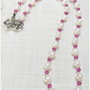 COLIER- PERLE ALBE DE CULTURA SI CRISTALE BICONICE SWAROVSKI