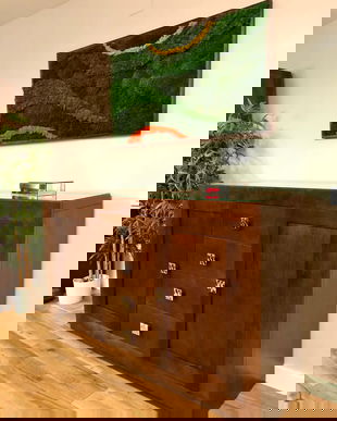 Tablou cu Licheni Stabilizați 100x50 cm