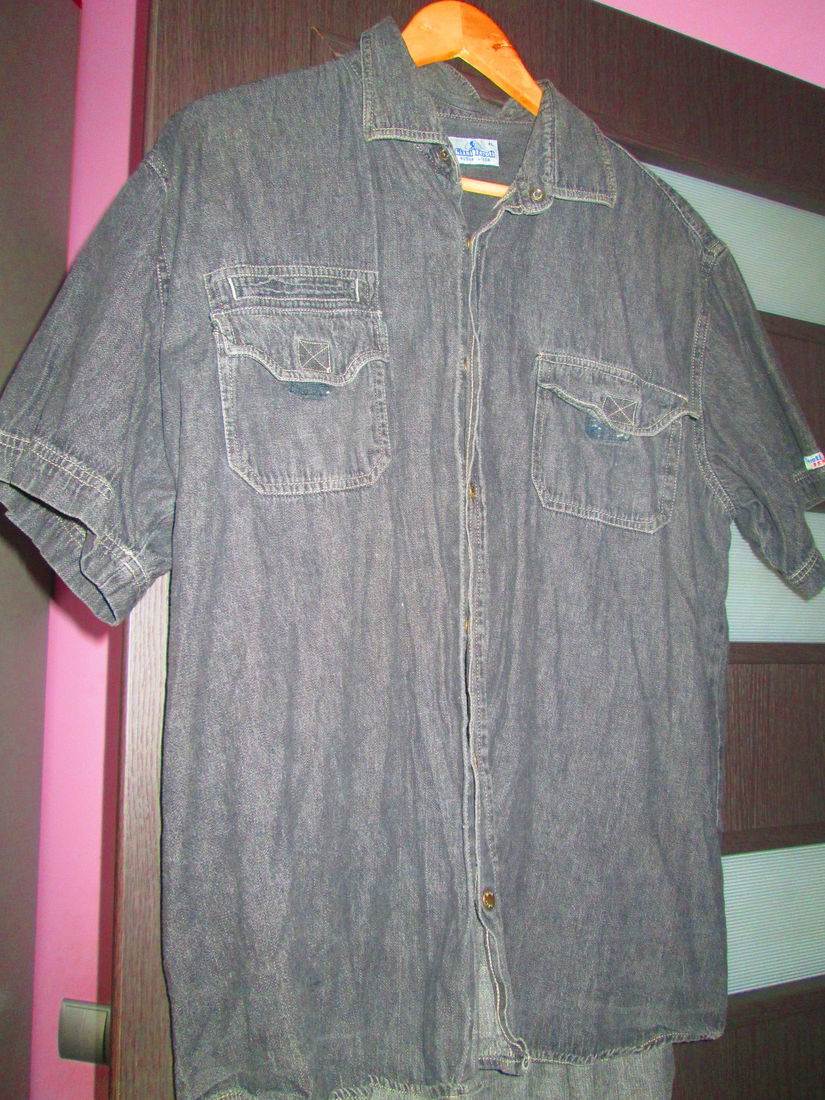 camasa denim de vara XL