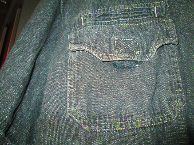 camasa denim de vara XL