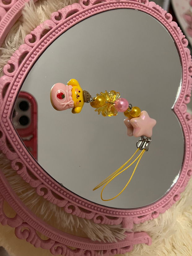 Pompompurin phone chain