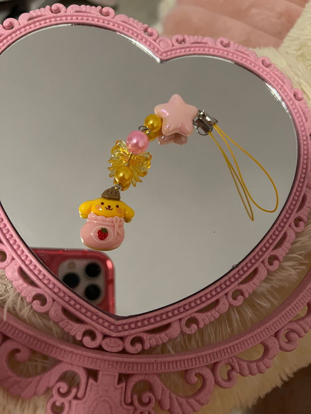 Pompompurin phone chain