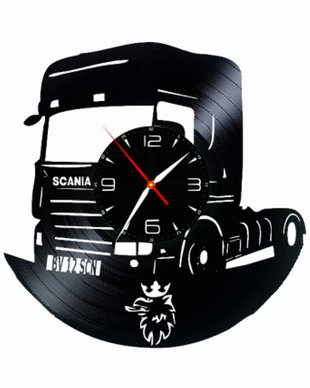 SCANIA- ceas de perete(personalizabil)