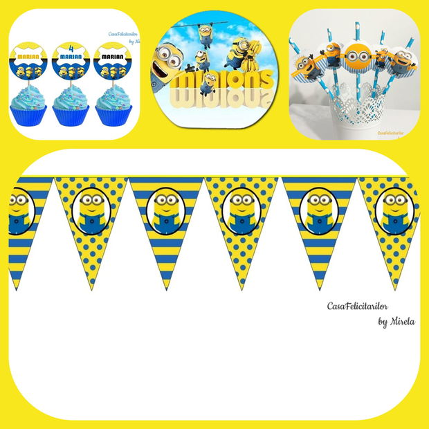 Ghirlanda decorativa Minions