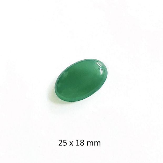 Cabochon Agat, 25 x 18 mm, B-275