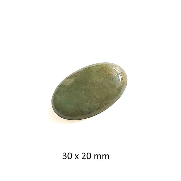 Cabochon Agata Indiana, 30 x 20 mm, B 280