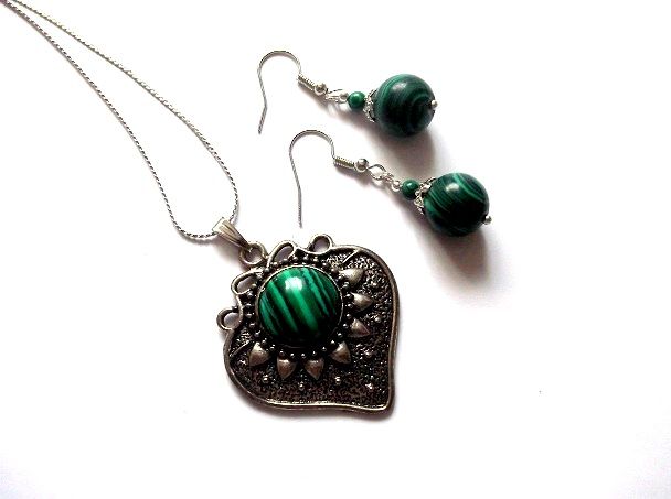 Set cu malachit 46466
