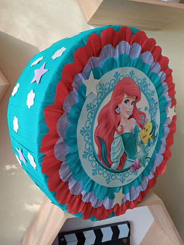 Pinata piniata Ariel Mica Sirena