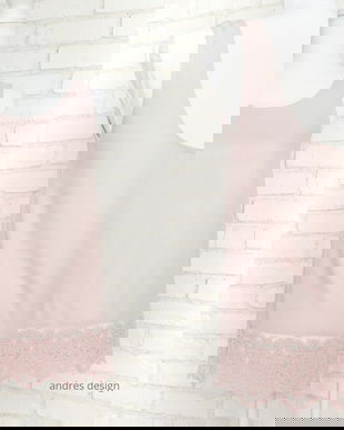 Bluza Roz Prafuit cu Dantela (masura S in stoc)