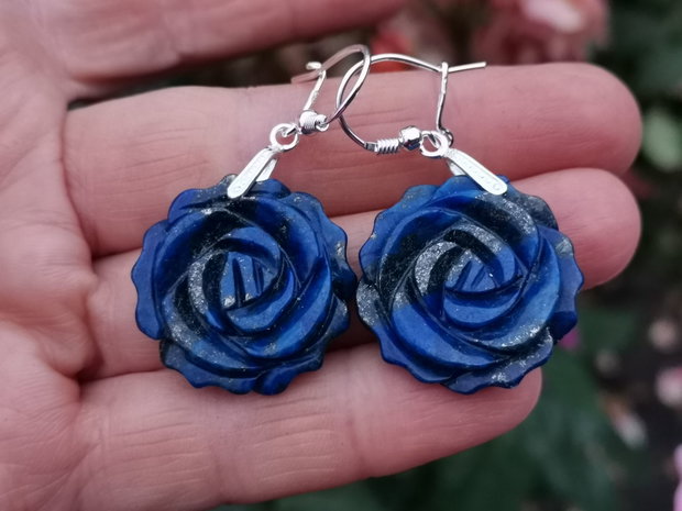 Cercei lapis lazuli