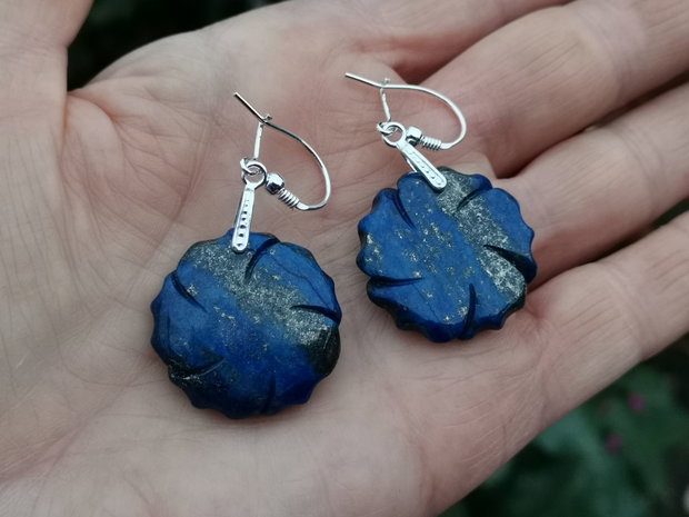 Cercei lapis lazuli