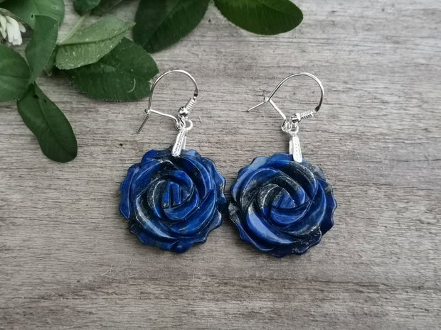 Cercei lapis lazuli