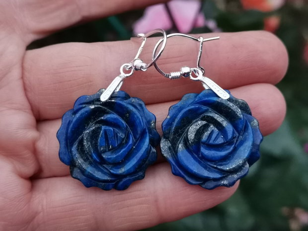 Cercei lapis lazuli