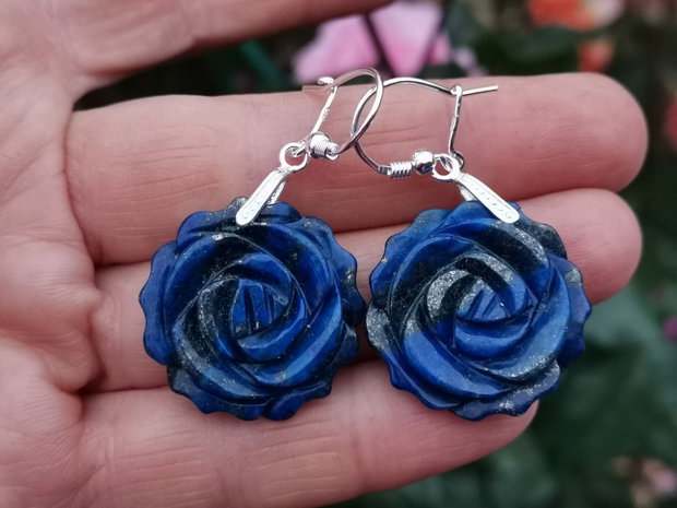 Cercei lapis lazuli
