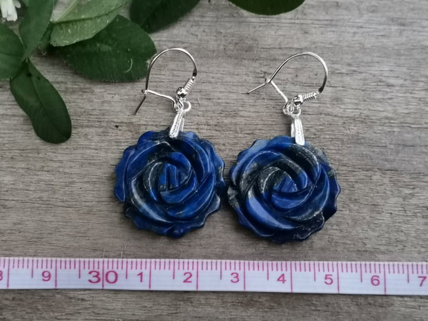 Cercei lapis lazuli
