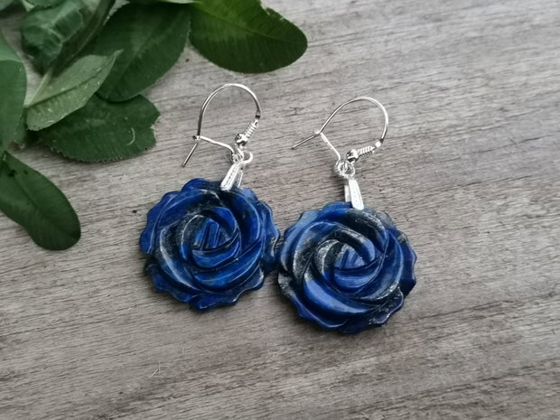 Cercei lapis lazuli