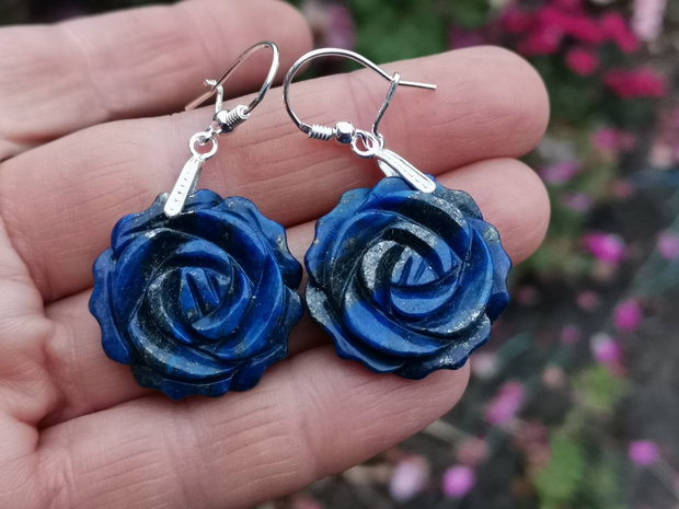 Cercei lapis lazuli