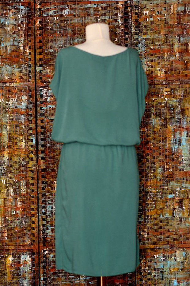 Rochie pictata manual, unicat