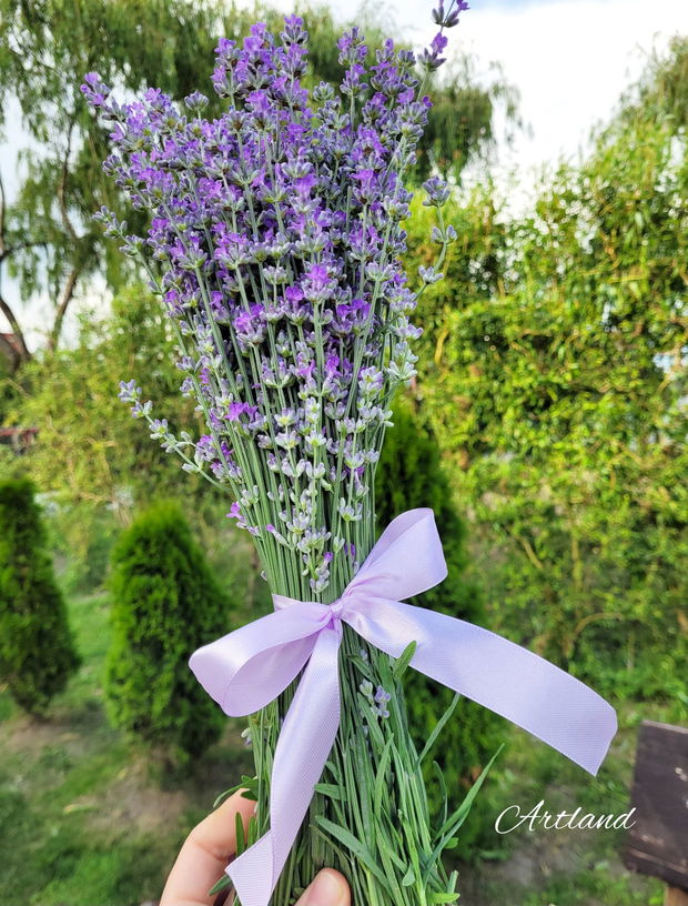 Buchet de lavanda și săpun natural cu lavanda