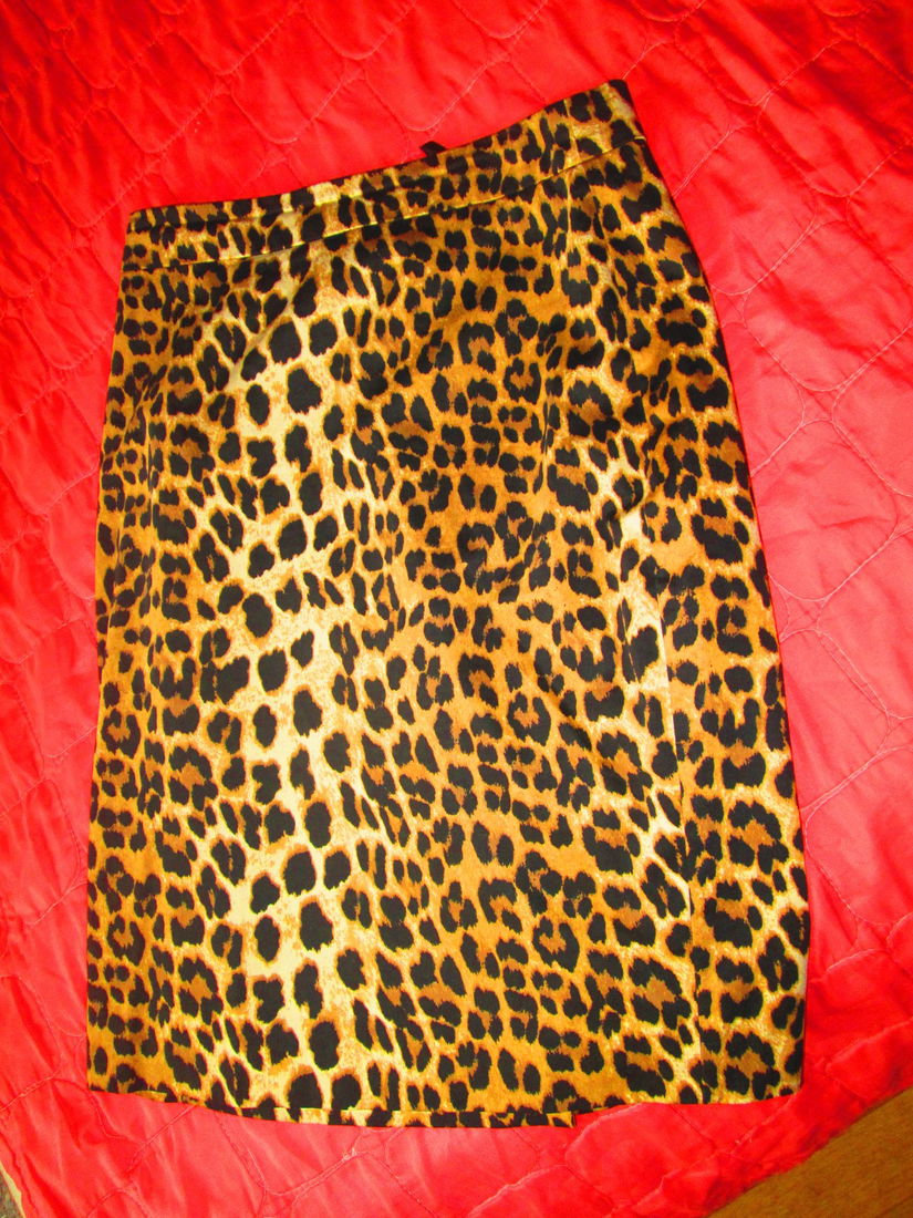 fusta superba animal print 34