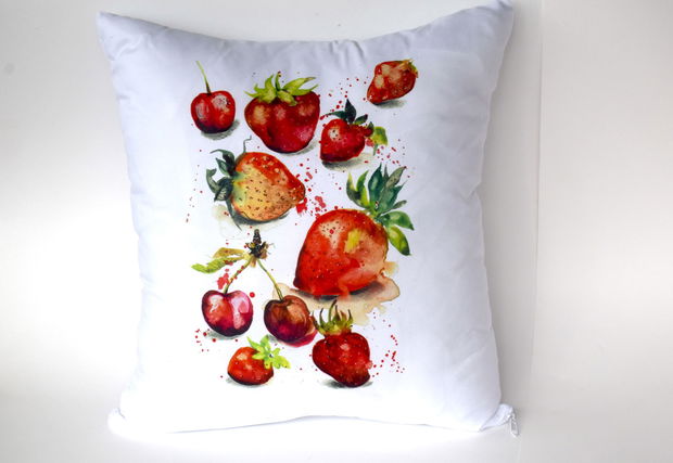 Perna Strawberry Energy - Nature and Colors Collection - Home Art Deco