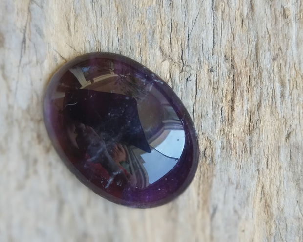 Cabochon ametist, 40x30 mm