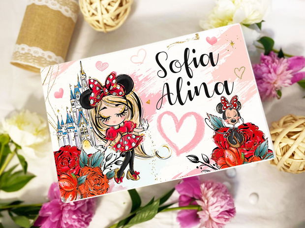 Cutie Amintiri Copii Personalizată - Sweet Minnie Mouse Girl