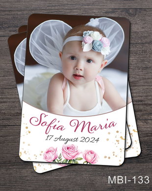 Marturii botez ieftine - Magneti frigider pentru fete