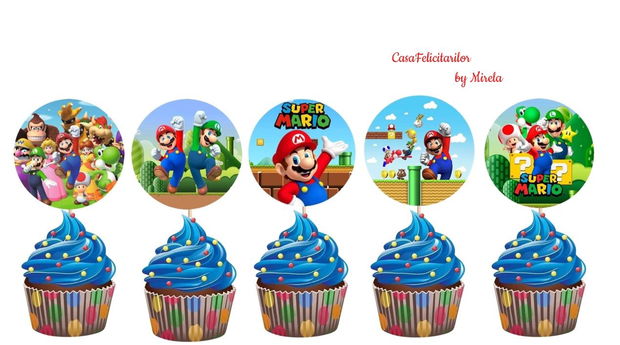 Cutii dulciuri Super Mario