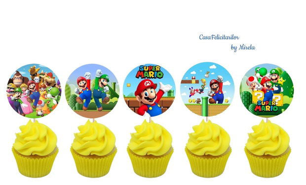 Cutii dulciuri Super Mario