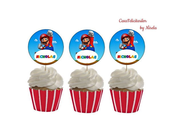 Toppere Super Mario personalizate