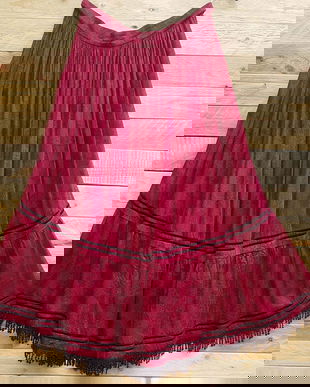 Fusta vintage Enzian Trachten