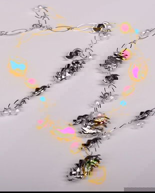 Colier perle naturale placate cu aur si sidef