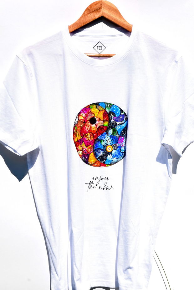 Tricou Barbati Yin And Yang in Harmony - Caju Collection - Colectie de Autor