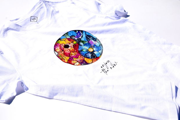 Tricou Barbati Yin And Yang in Harmony - Caju Collection - Colectie de Autor